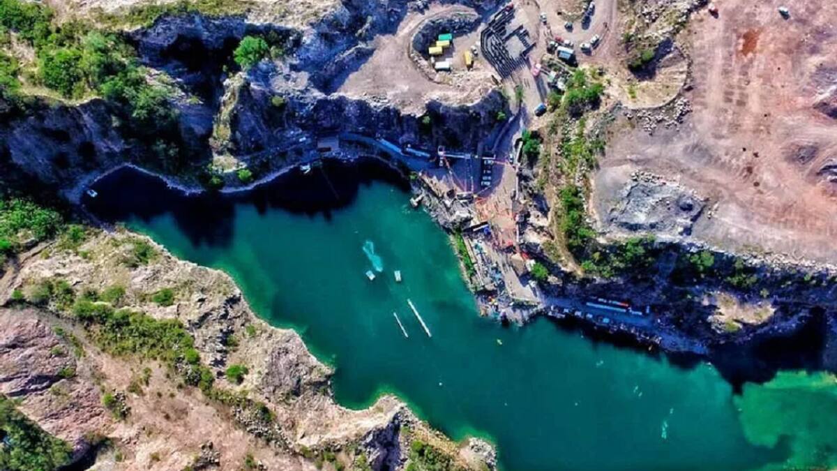 Laguna Azul. Foto: NA.