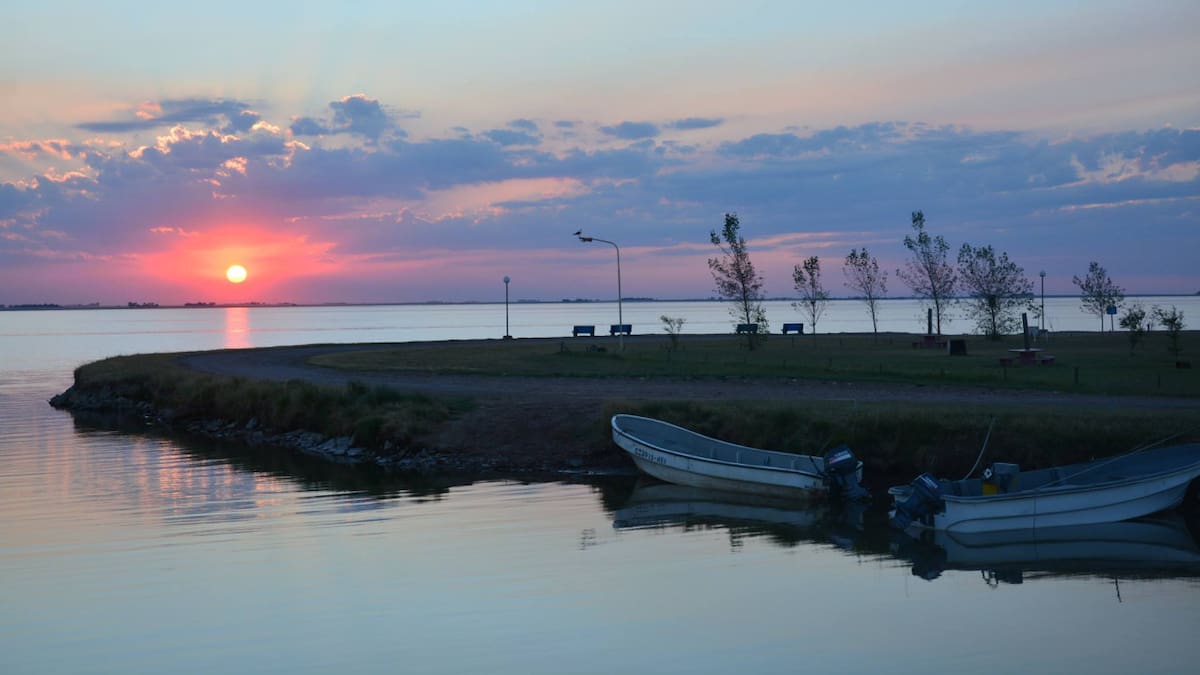 Laguna Cochicó, en la provincia de Buenos Aires. Foto: Facebook: Laguna Cochicó.