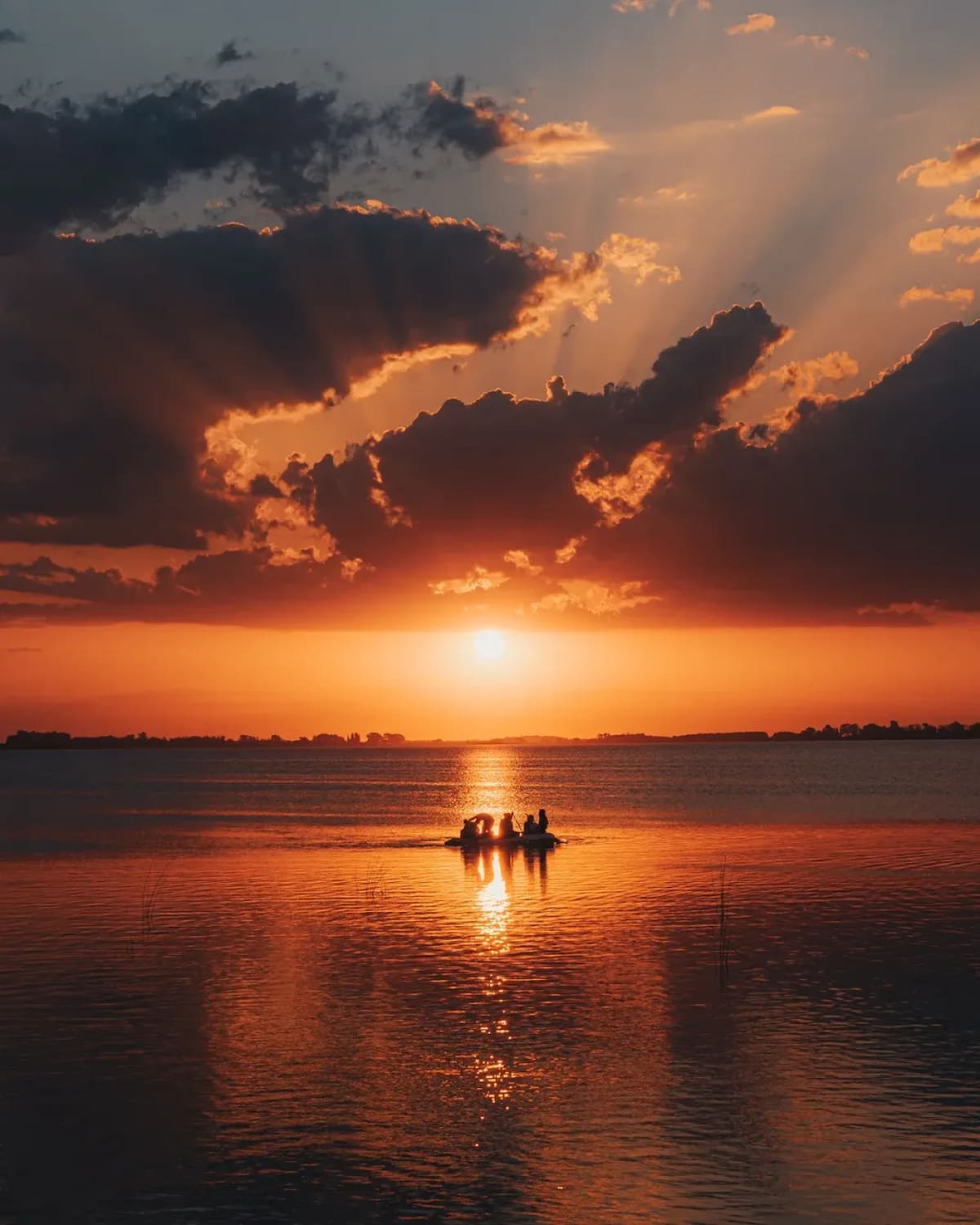 Laguna de Chascomus. Foto Instagram @igbuenosaires