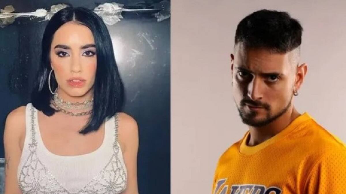 Lali Espósito y Coscu. Foto: NA.