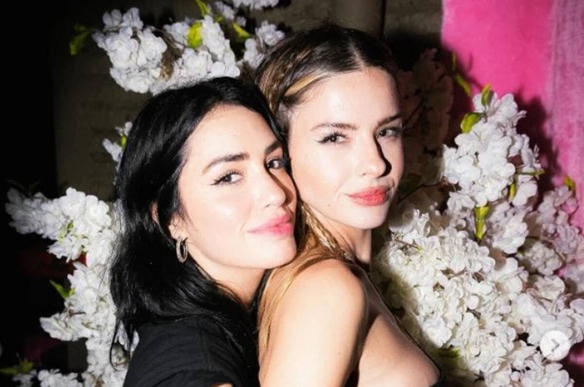 Lali Espósito y la China Suárez. Foto: X.