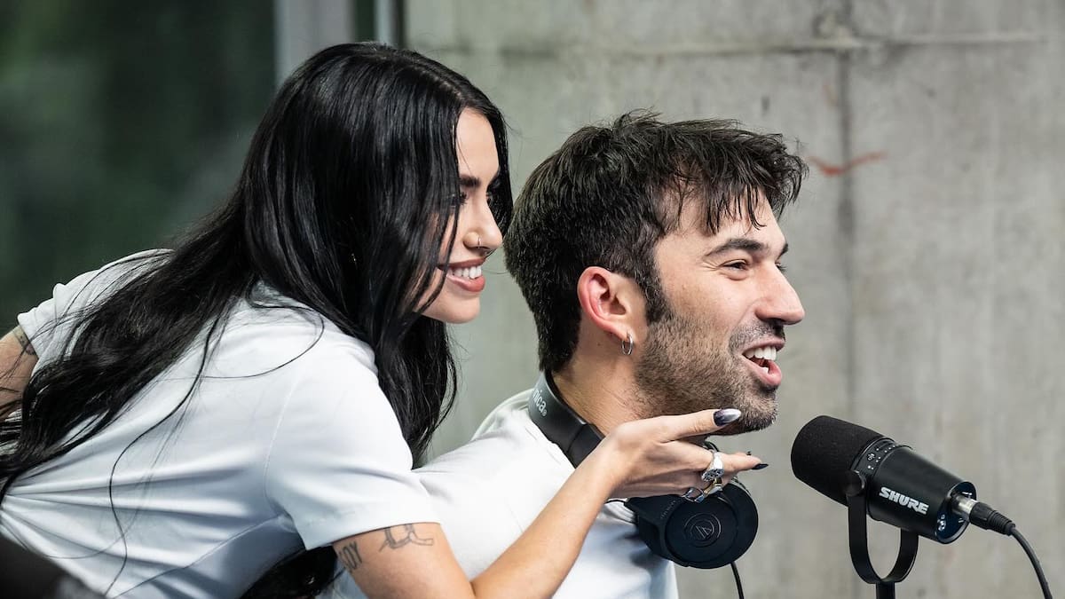 Lali Espósito y Pedro Rosemblat.