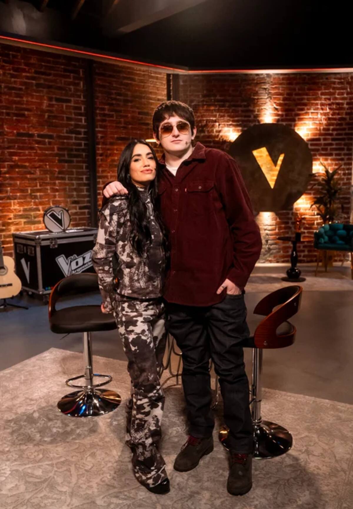 Lali junto a Dillom en La Voz Argentina 2025