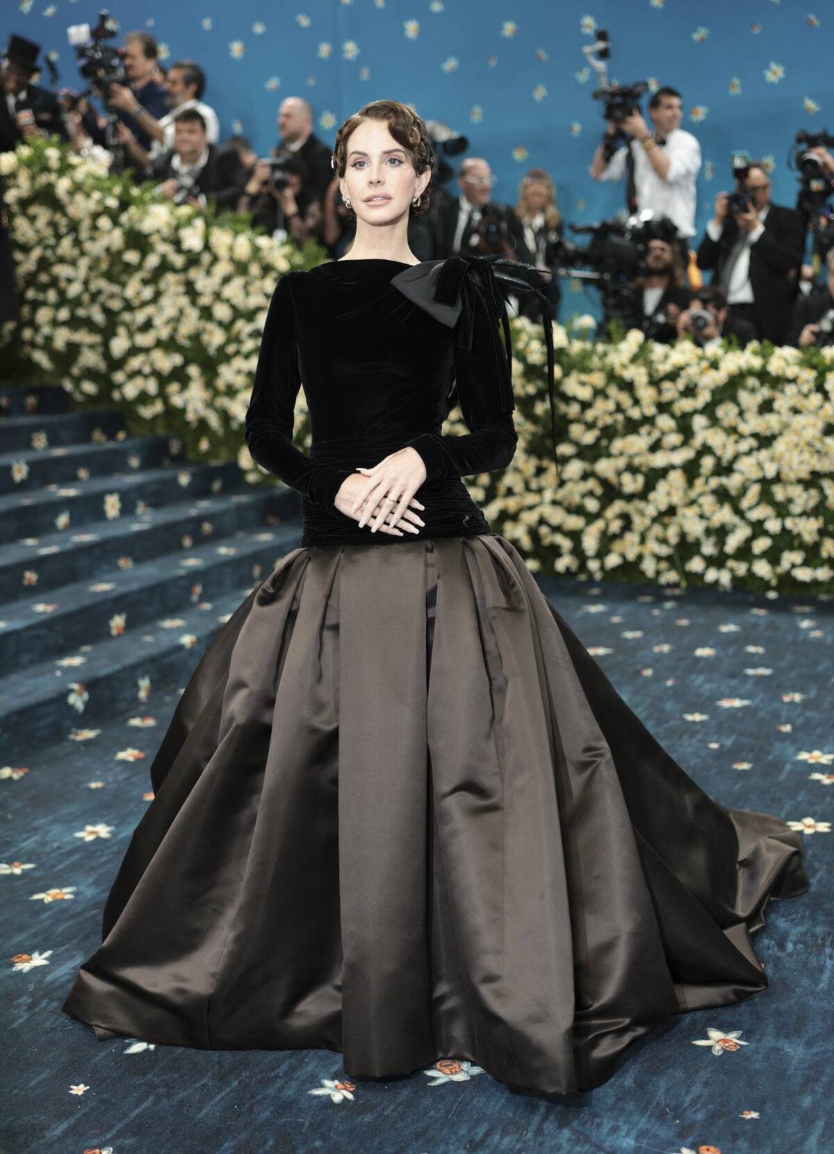 Lana Del Rey Met Gala 2025. Foto: Reuters/Mario Anzuoni.