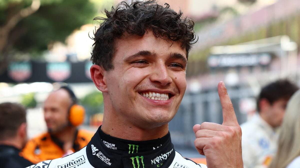 Lando Norris, piloto de McLaren. Foto: Reuters (Piroschka Van De Wouw)