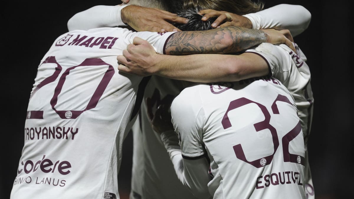 Lanús venció a Platense y quedó tercero del campeonato. Foto: Télam.