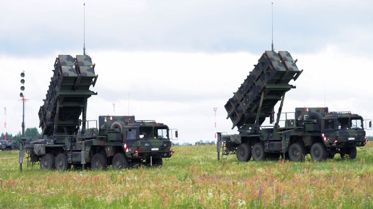 Lanzaderas de misiles Patriot. Foto: Reuters.