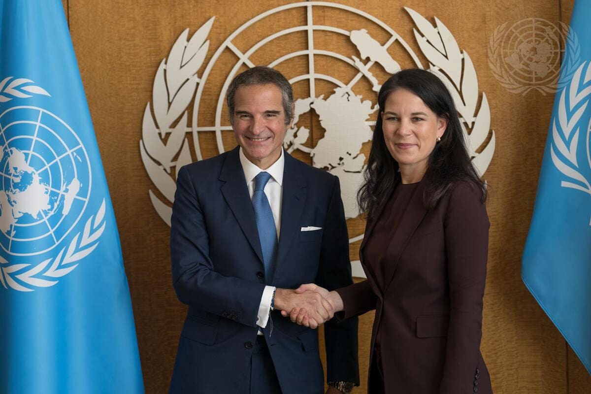 Lanzamiento de Rafael Grossi a la ONU.