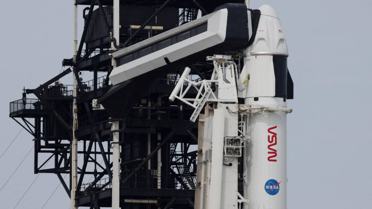 Lanzamiento entre la NASA y SpaceX. Foto: Reuters.