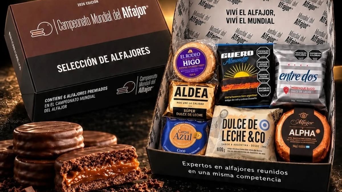 Lanzan una caja con los mejores alfajores de Argentina: incluye a todos los ganadores del Mundial