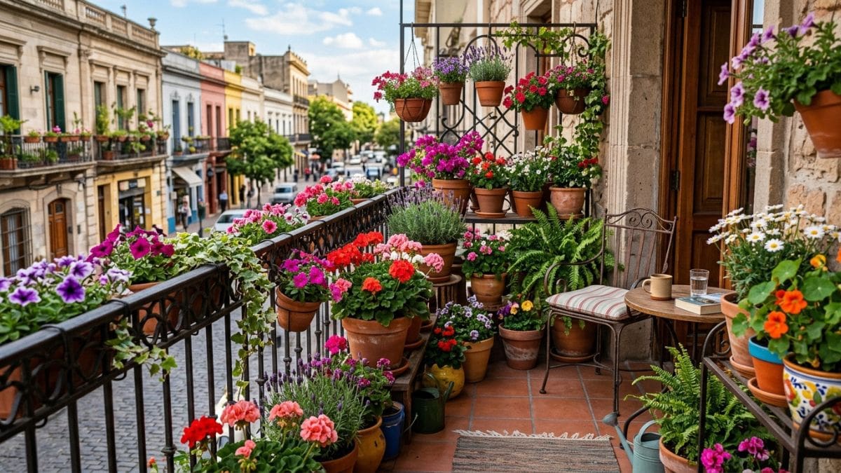 Las 3 plantas que podés comprar el 1 de octubre, poner en tu balcón y tener muchísimo color a fin de año