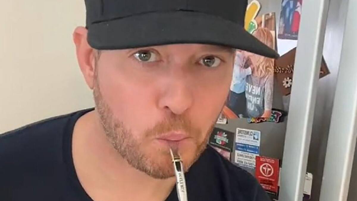 Las costumbres de Michael Bublé en la Argentina. Foto: captura.