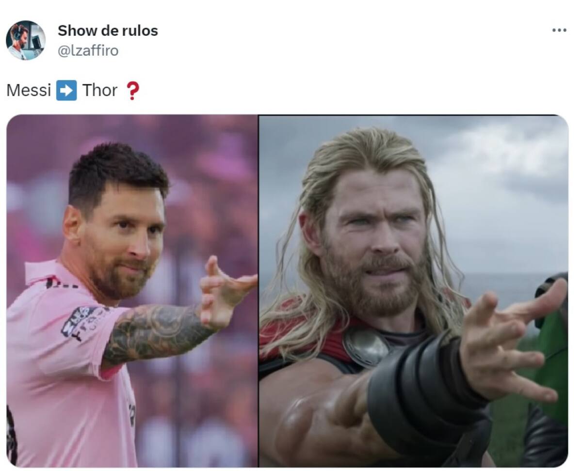 Las dudas sobre el festejo de Lionel Messi. Foto: captura de pantalla.