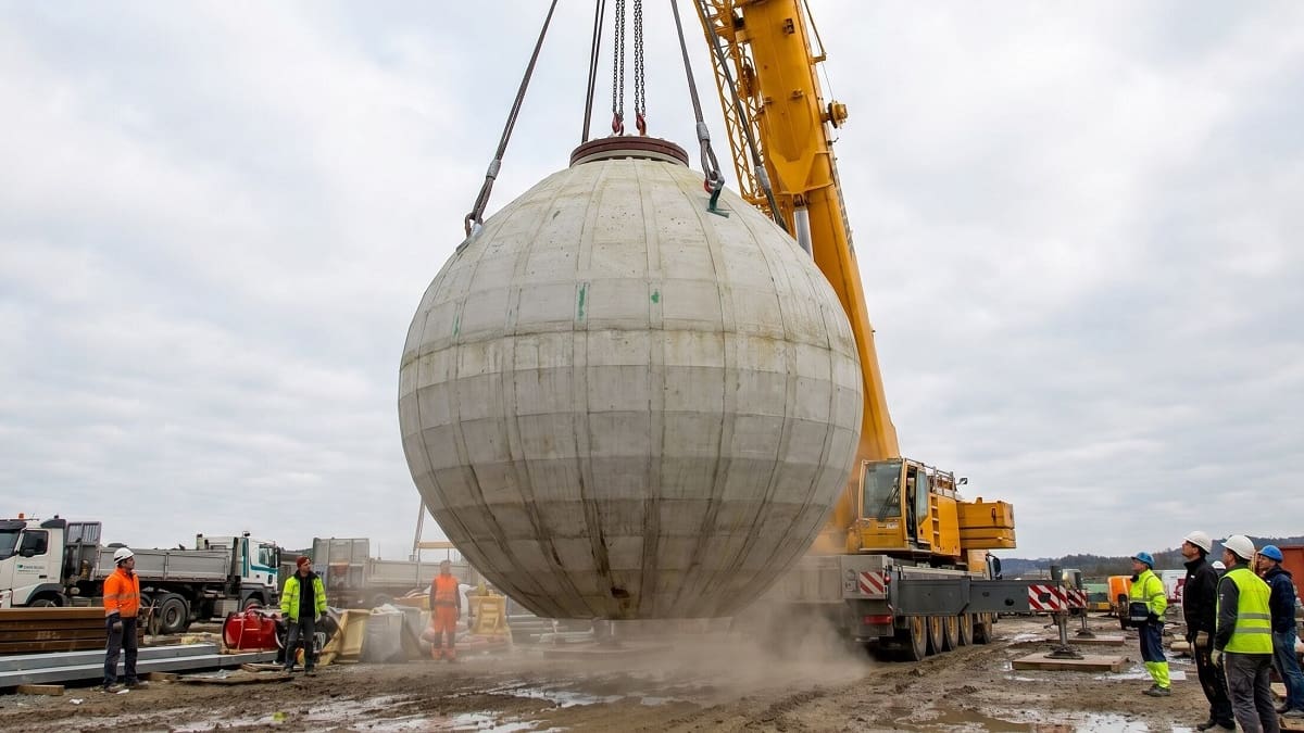 La revolucionaria batería que podría cambiar la energía mundial: así funcionan las esferas submarinas alemanas de 400 toneladas