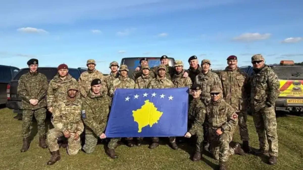 Las Fuerzas Armadas de Kosovo. Foto: Escenario Mundial.