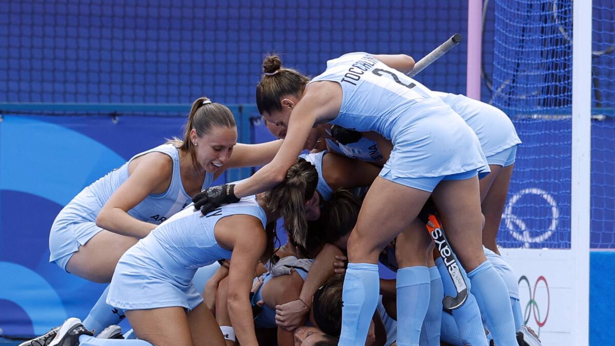 Las Leonas en los Juegos Olímpicos de París 2024. Foto: Reuters.