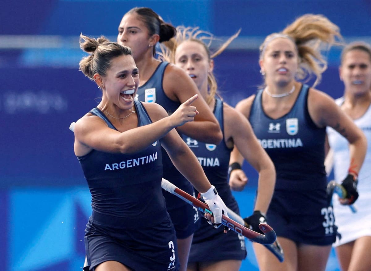 Las Leonas en los Juegos Olímpicos de París 2024. Foto: Reuters.