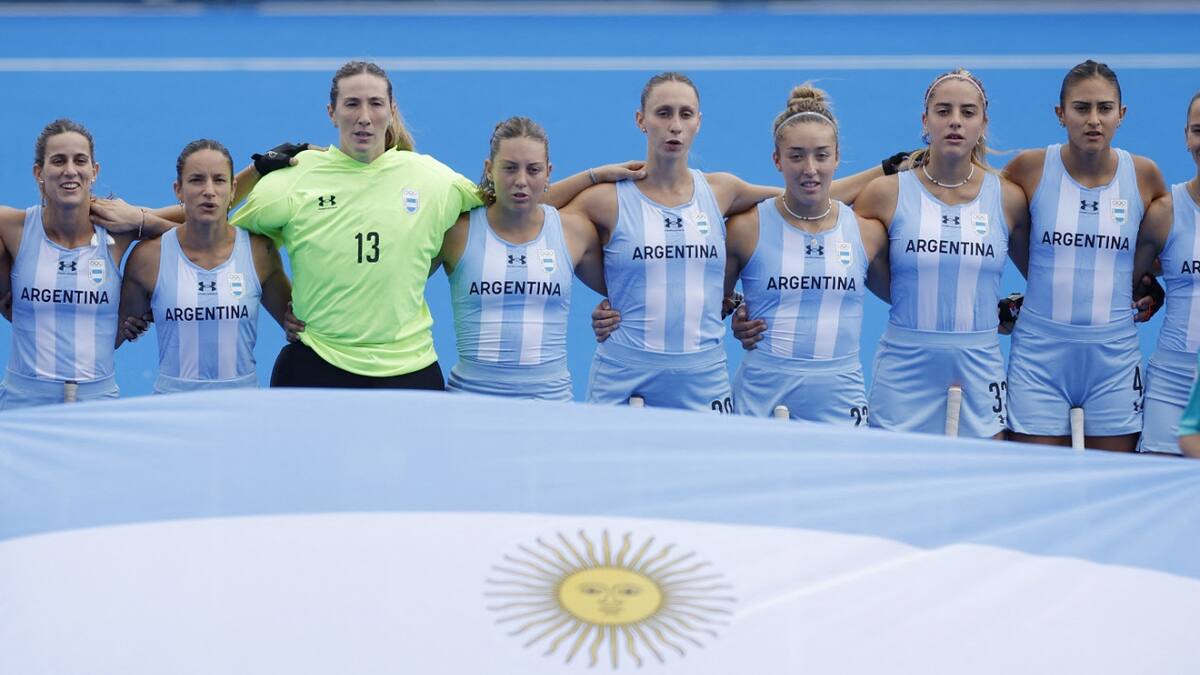 Las Leonas en los Juegos Olímpicos de París 2024. Foto: Reuters