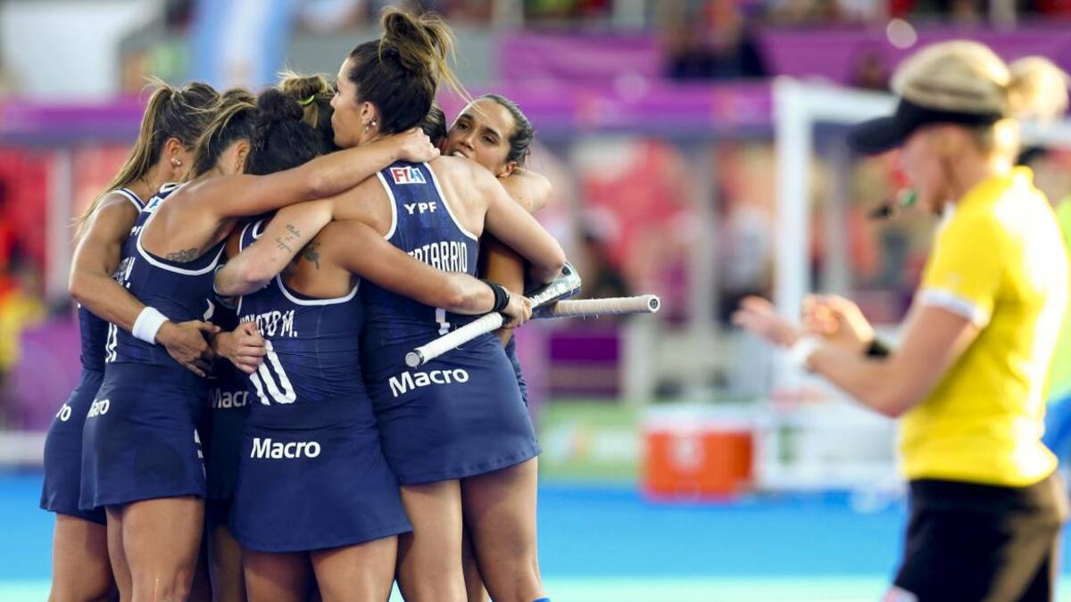 Las Leonas, Mundial de Hockey. Foto: NA.