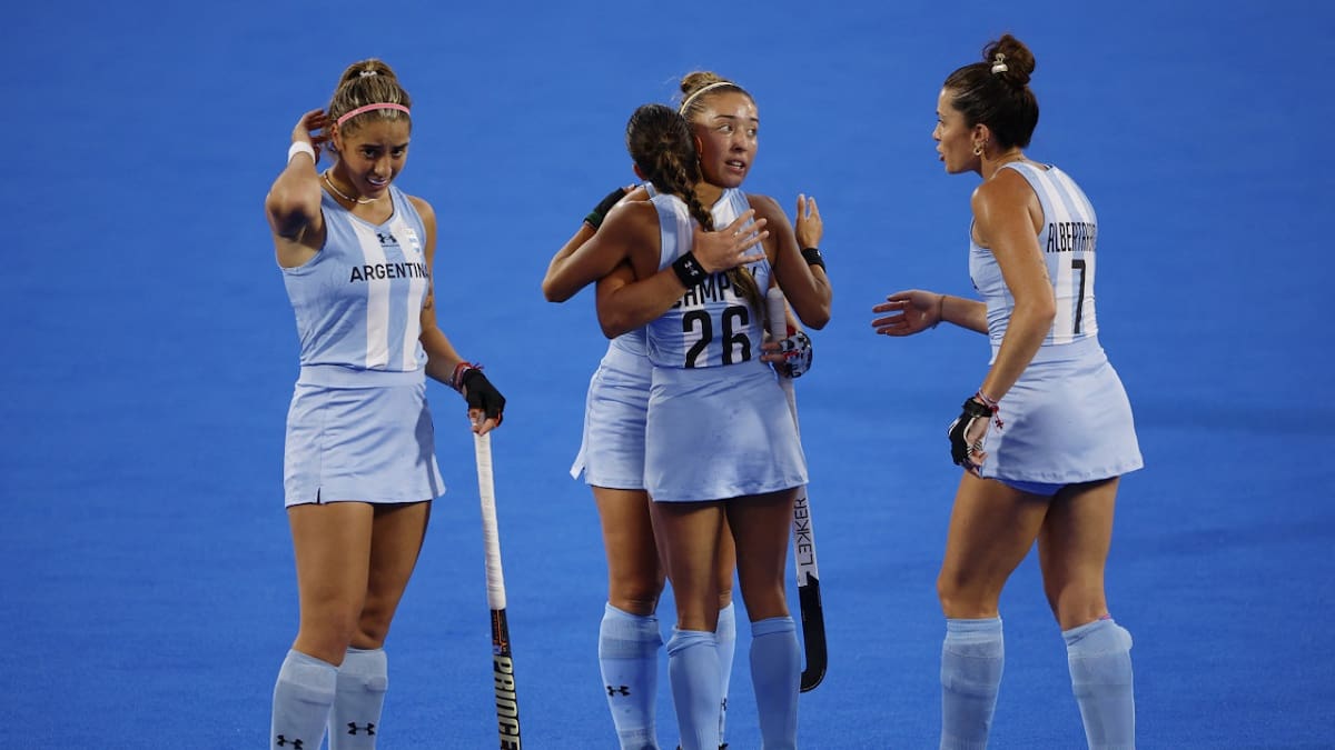 Las Leonas vs. Estados Unidos; París 2024. Foto: Reuters.