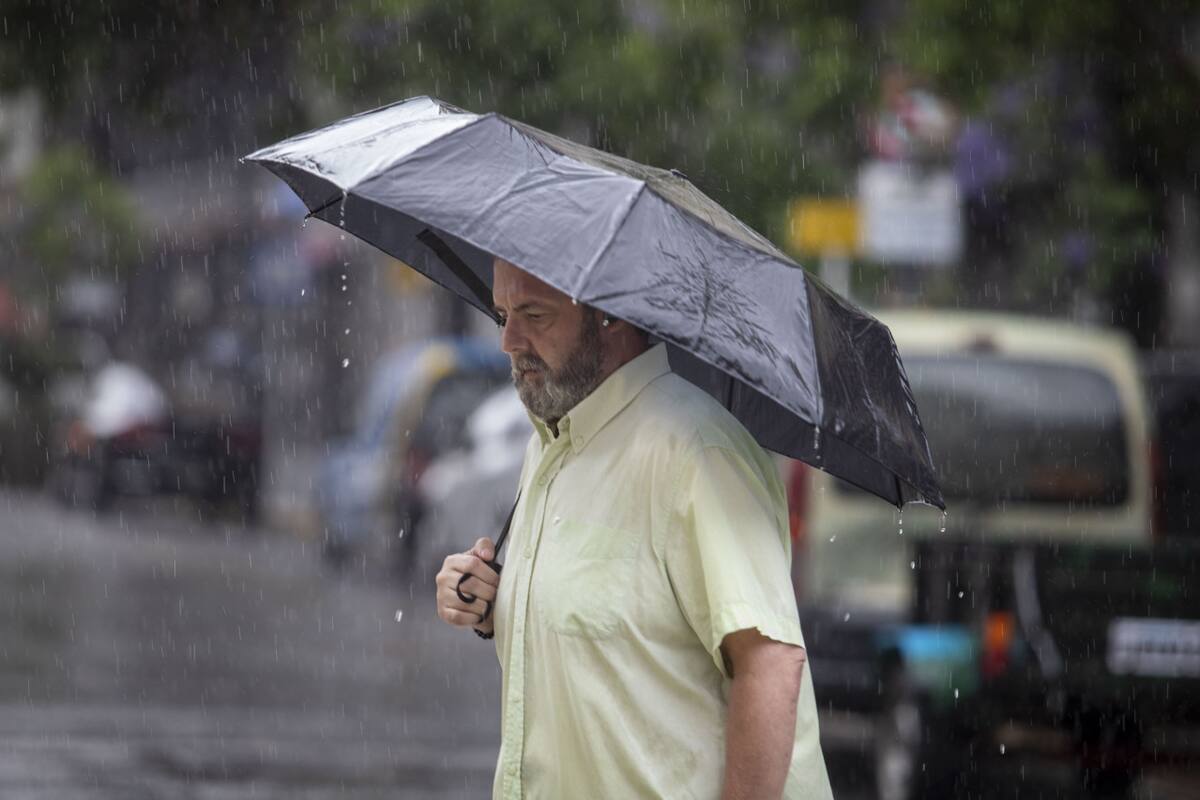 Clima, lluvias, tormentas. Foto: NA/Damián Dopacio.