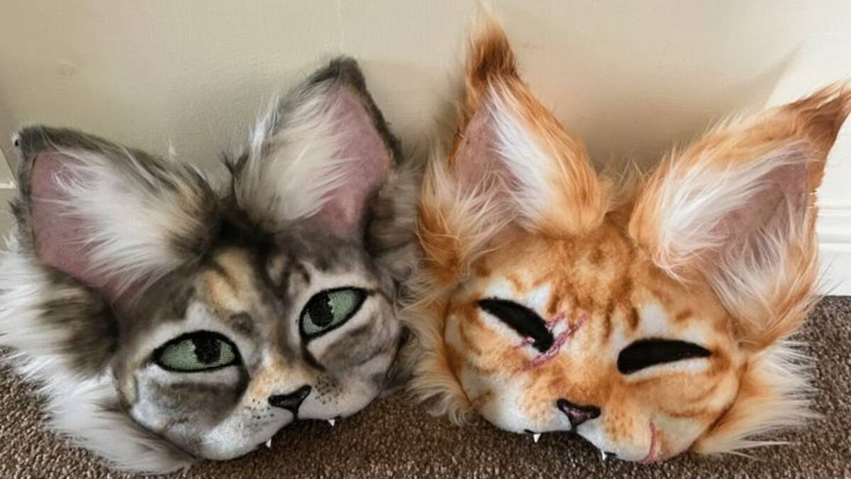 Las máscaras que usan los therians.