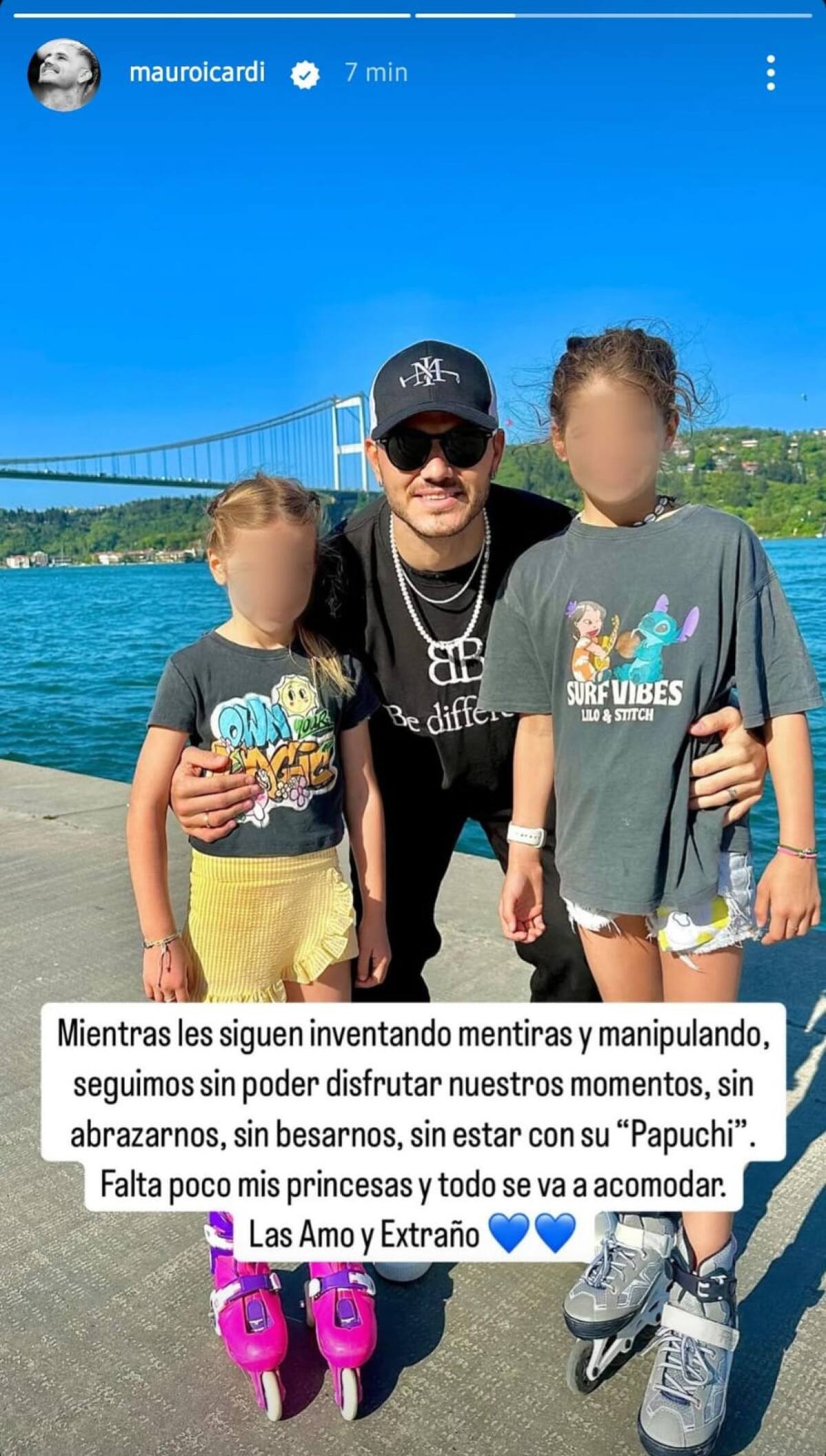 Las nuevas historias de Mauro Icardi.