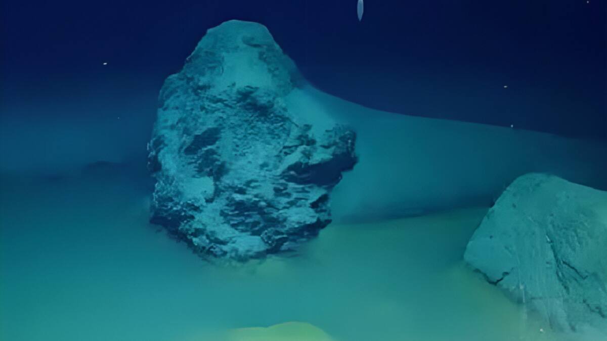 Las piletas de salmuera son lagos sumamente salados ubicados al fondo del mar. Foto: Ocean X.