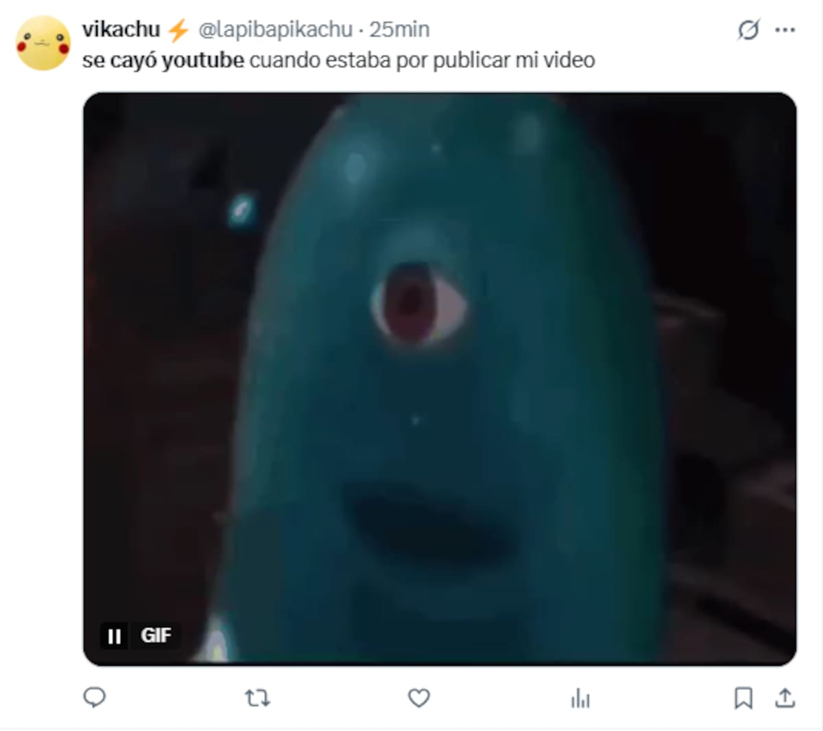 se cayó youtube a nivel mundial