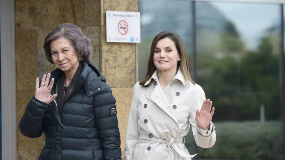 Las reinas Letizia y Sofía