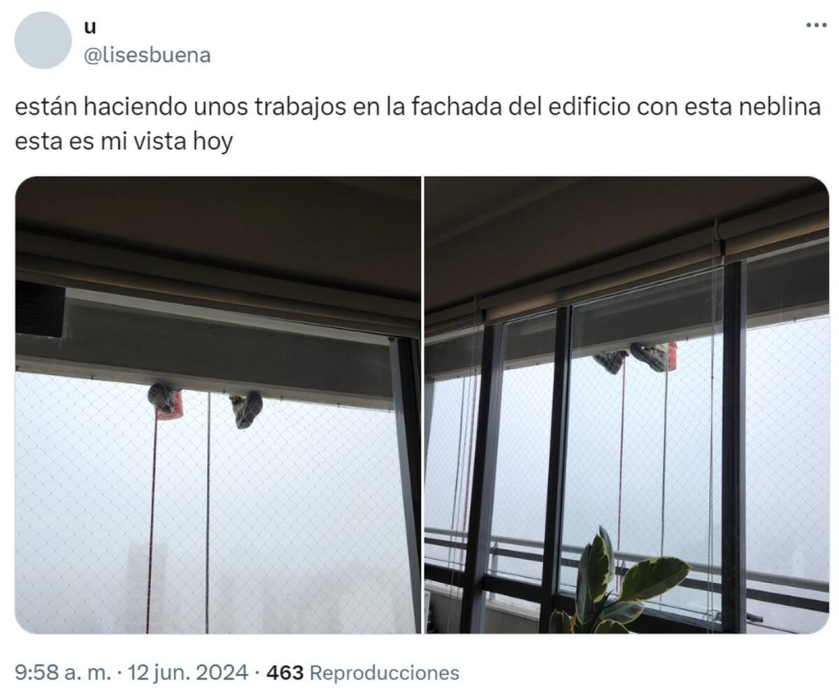Las repercusiones en X por la neblina en Buenos Aires.