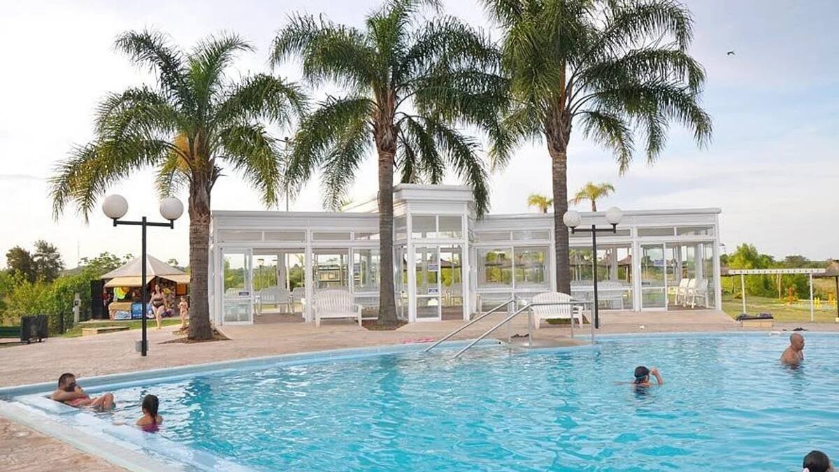 "El Caribe del litoral". Foto: NA