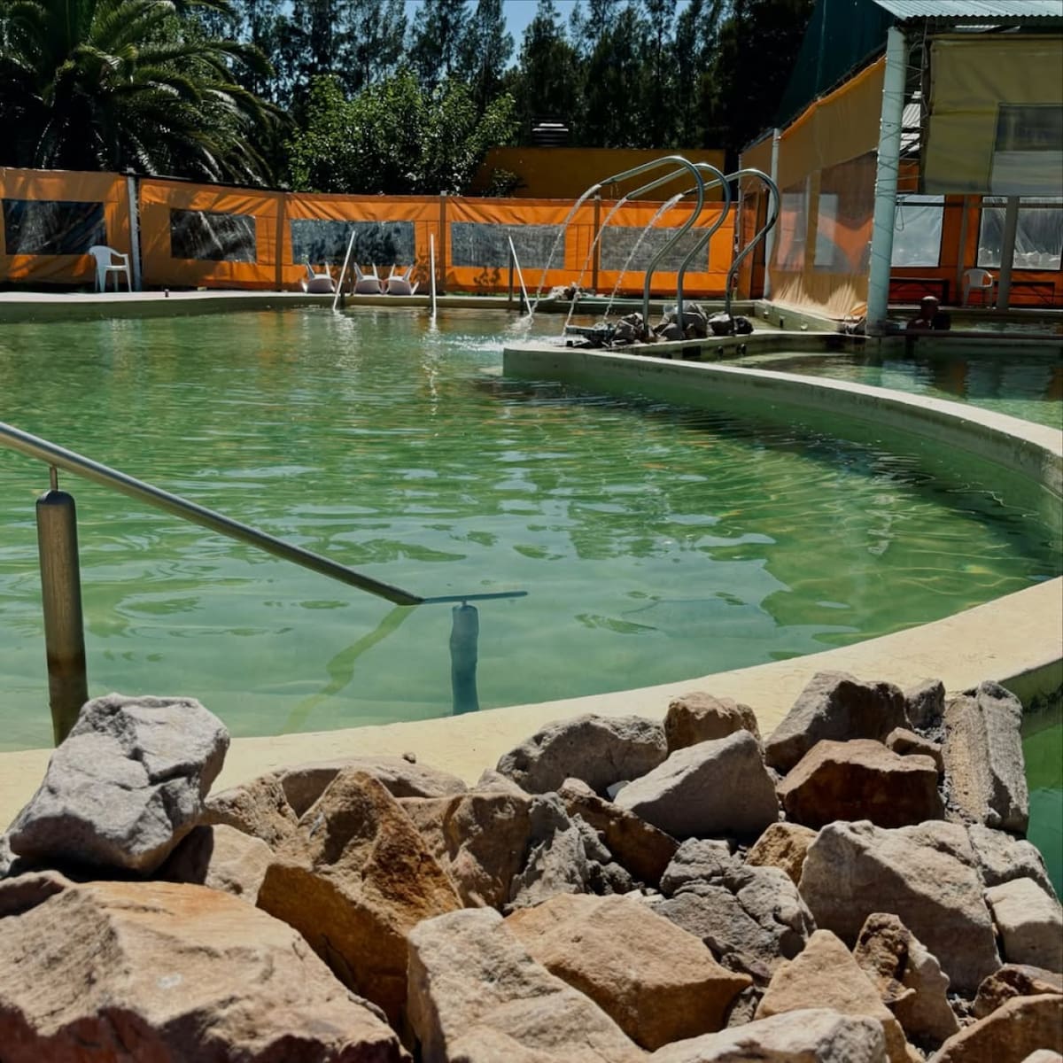 Las termas de General Belgrano. Foto: Instagram @termasdelsalado