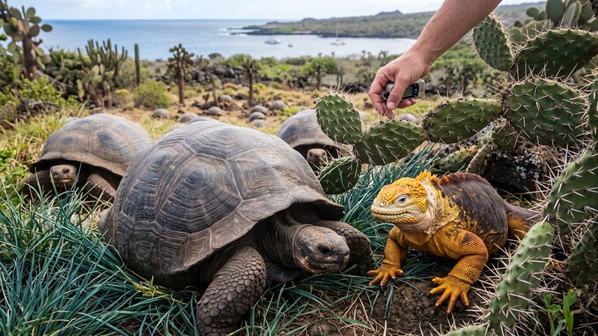 Liberaron cientos de tortugas gigantes en una isla y volvieron cinco años después: lo que encontraron los dejó sin palabras