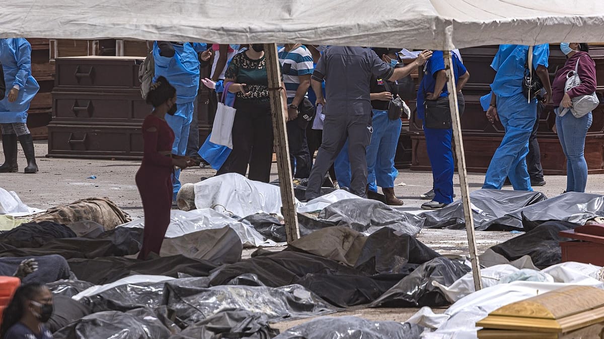 Los Silos, de ícono cultural a morgue improvisada tras el peor terremoto en un siglo en Venezuela