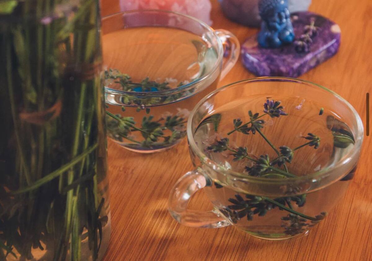 Latte de lavanda. Foto: Unsplash