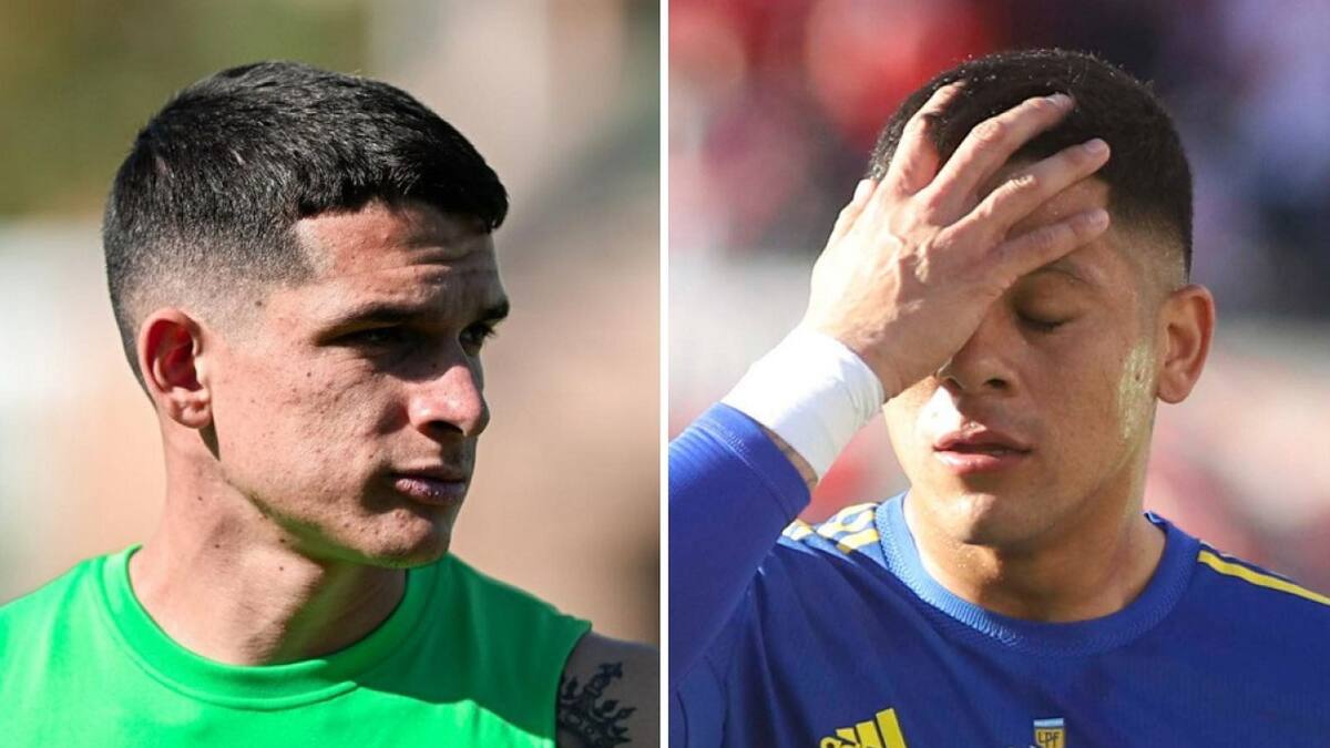 Lautaro Blanco y Marcos Rojo. Foto: Instagram - NA.