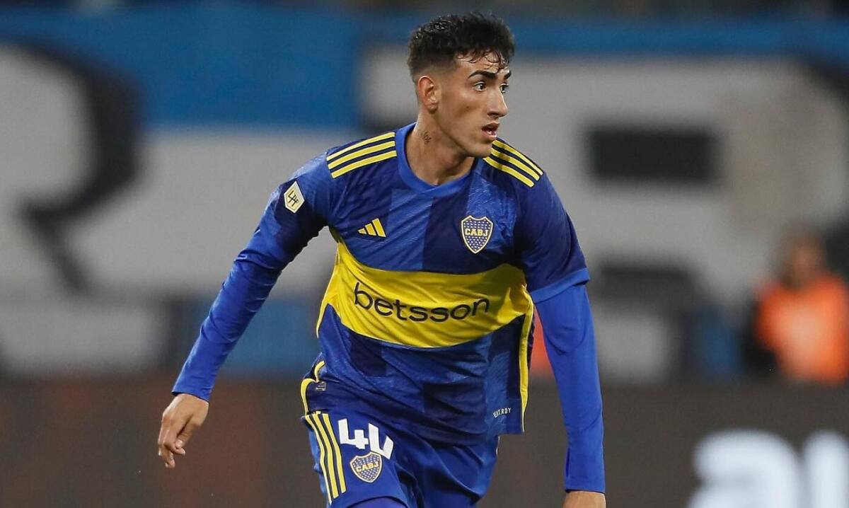 Lautaro Di Lollo, defensor de Boca Juniors. Foto: Instagram @lauty.dilollo.