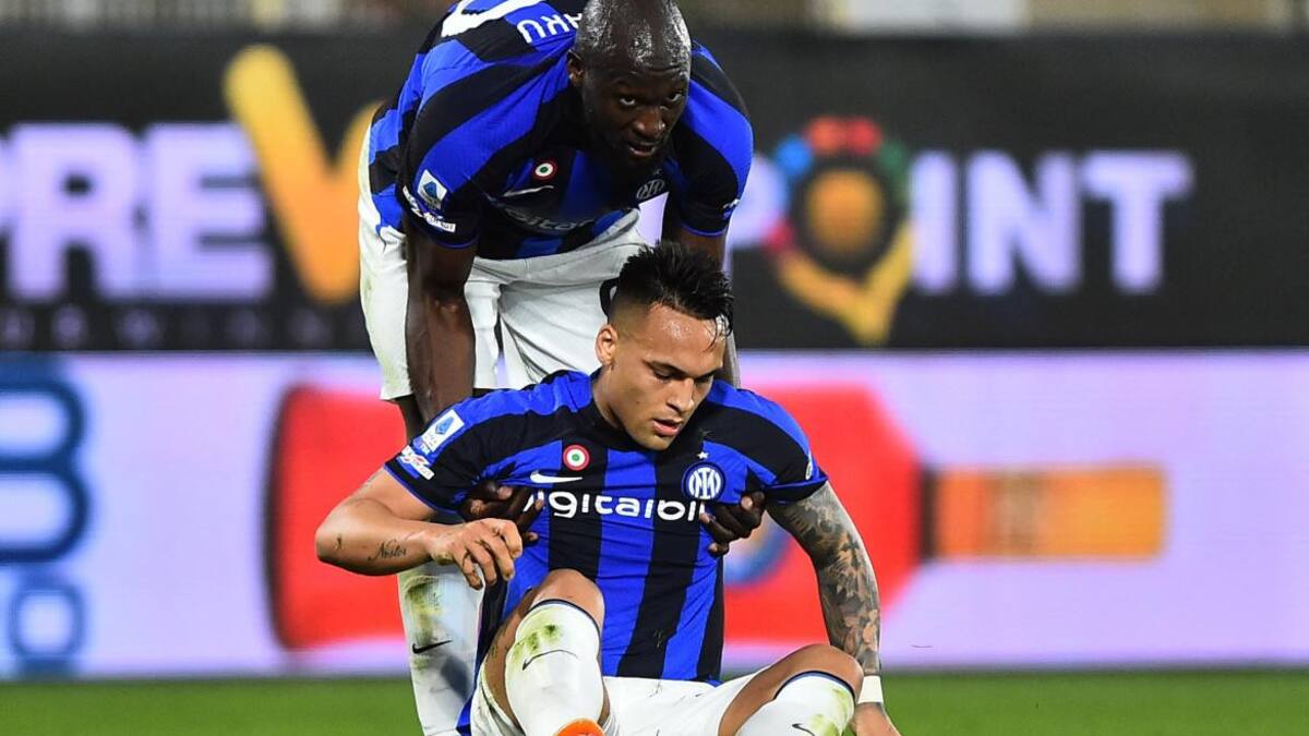 Lautaro Martínez; Inter de Milán vs. Spezia. Foto: Reuters.
