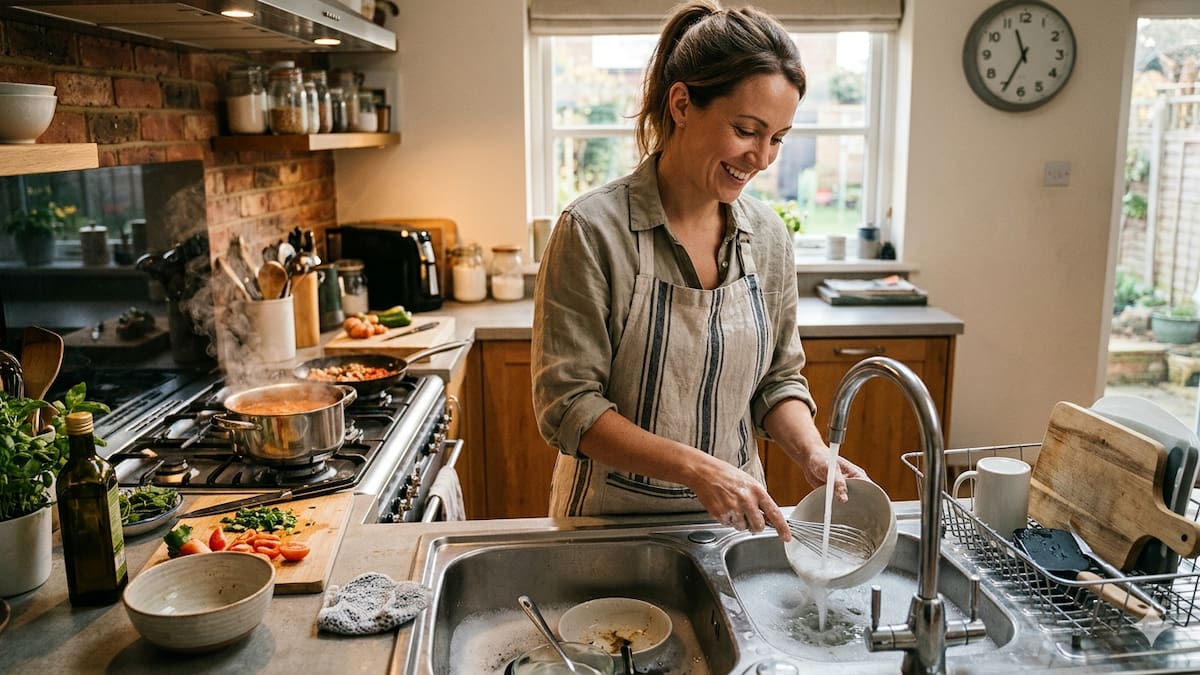 ¿Lavas los platos mientas cocinas? Esto dice sobre tu personalidad