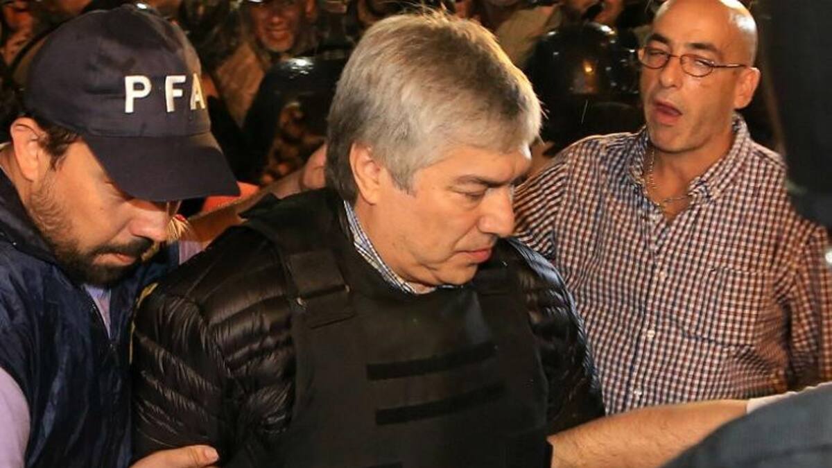 Lázaro Báez detenido