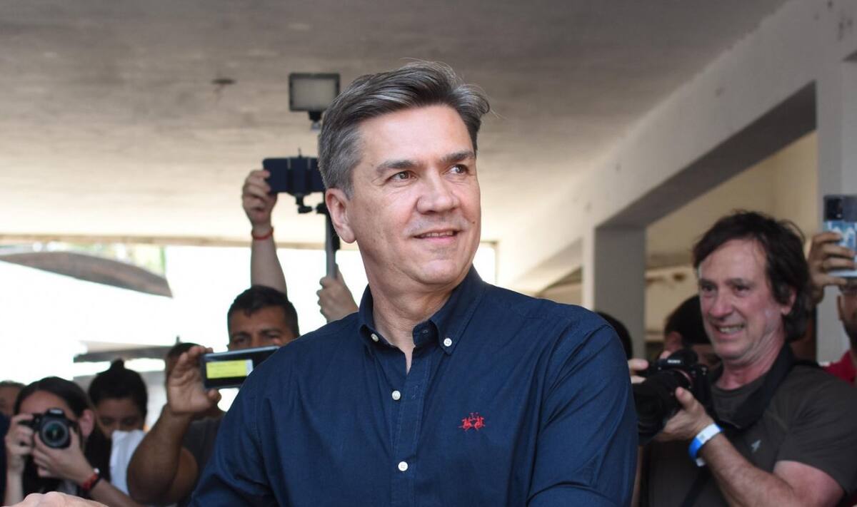 Leandro Zdero, elecciones en Chaco. Fotos: NA.