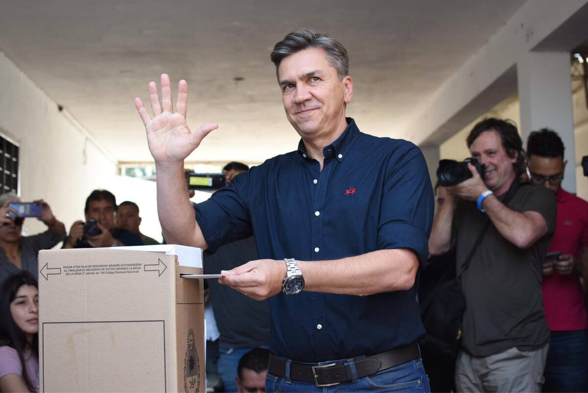 Leandro Zdero, gobernador de Chaco. Foto: NA.