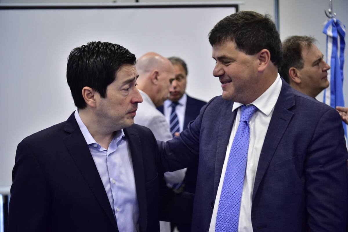 Leo Nardini, intendente de Malvinas Argentinas