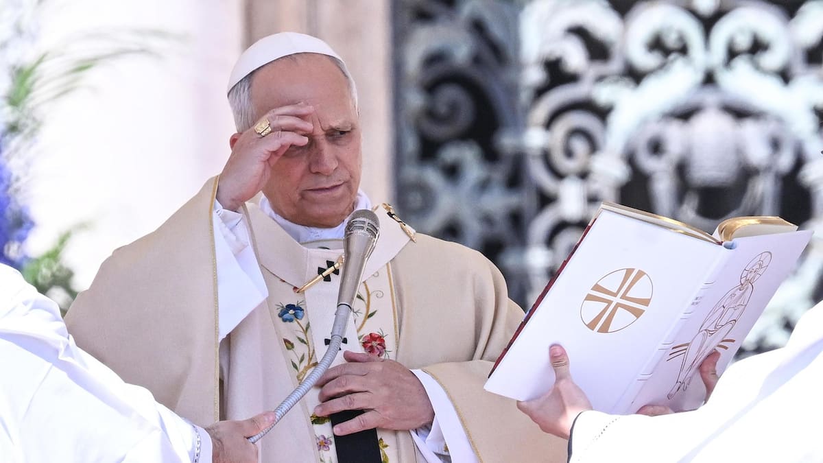 En su primera Misa de Pascua, el Papa León XIV convocó a una vigilia de oración por la paz en el Vaticano el sábado 11 de abril