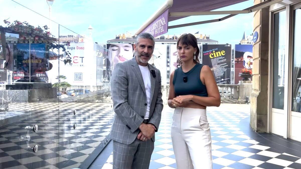 Leonardo Sbaraglia en exclusiva con Canal 26. Foto: