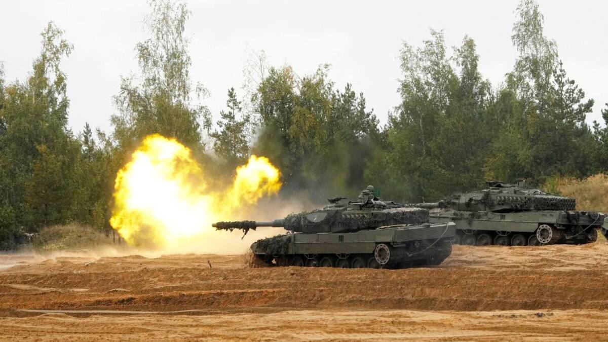 Leopard 2. Foto: Reuters