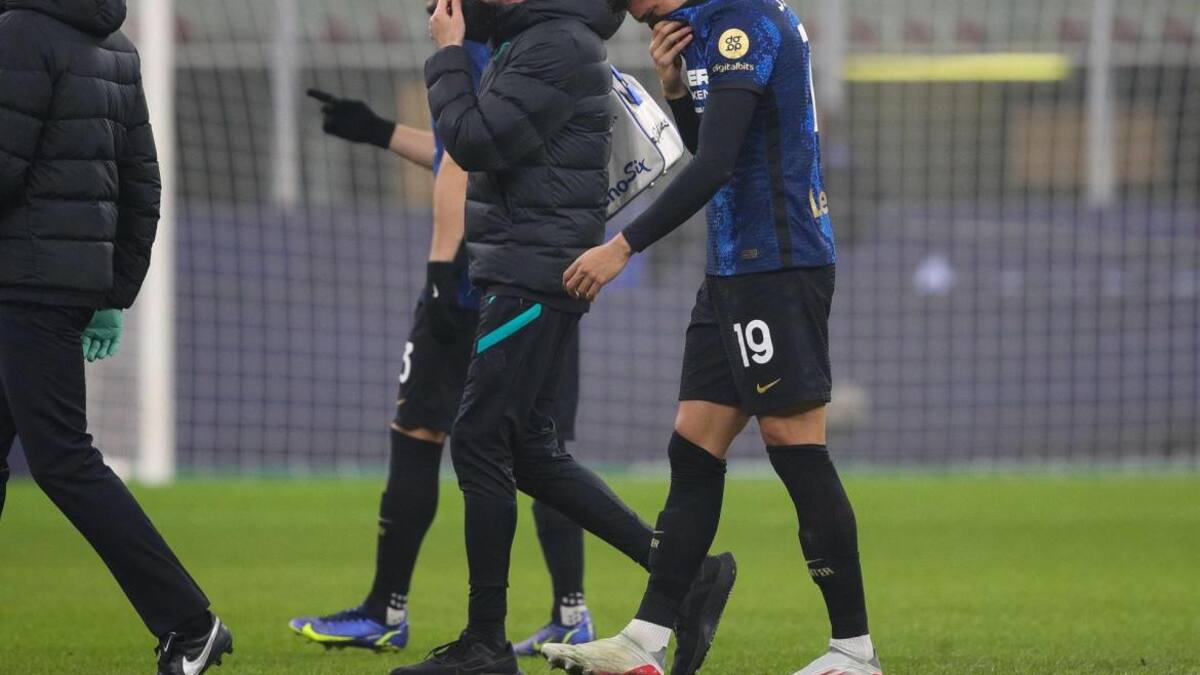 Lesión de Joaquín Correa en el Inter, AGENCIA EFE