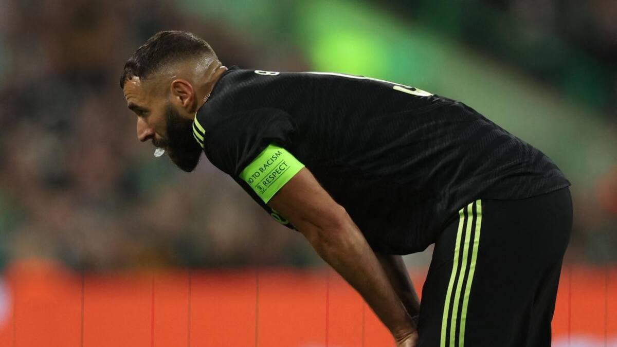 Lesión de Karim Benzema en el Real Madrid. Foto: EFE.