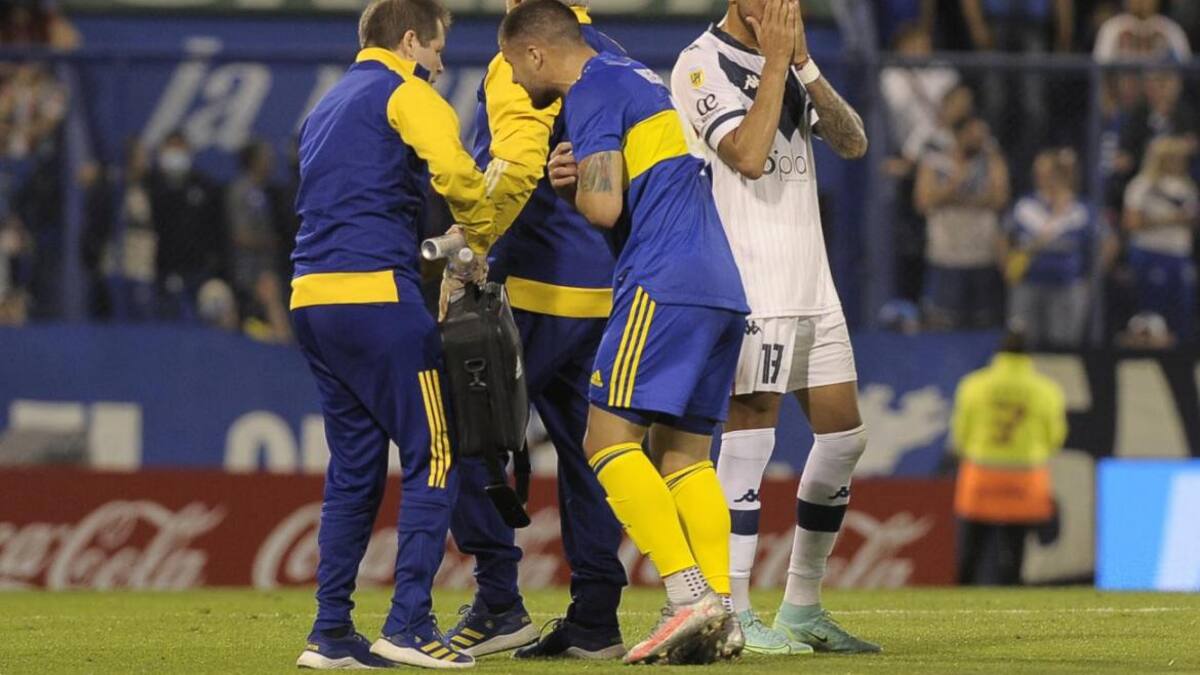 Lesión de Marcelo Weigandt en Boca